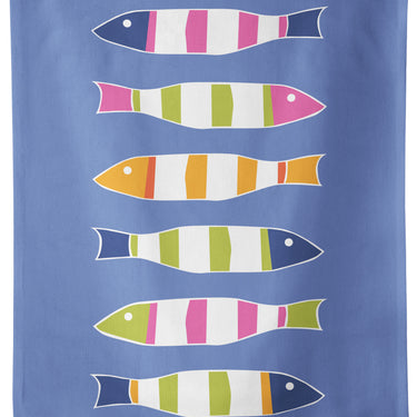 Picket Fish Tea Towel