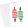 Striped Buoy Card