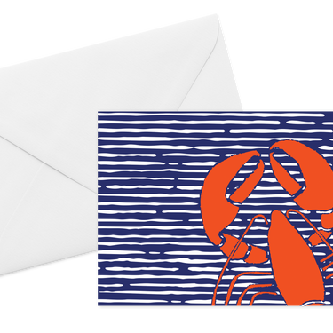 Waterline Lobster Card